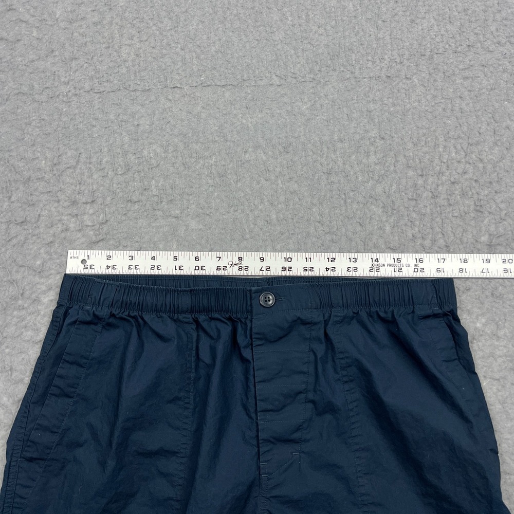 Cozy Earth Pants Men's Large Blue Cotton Twill Button Fly Straight Leg‎ Stretch - Picture 7 of 13